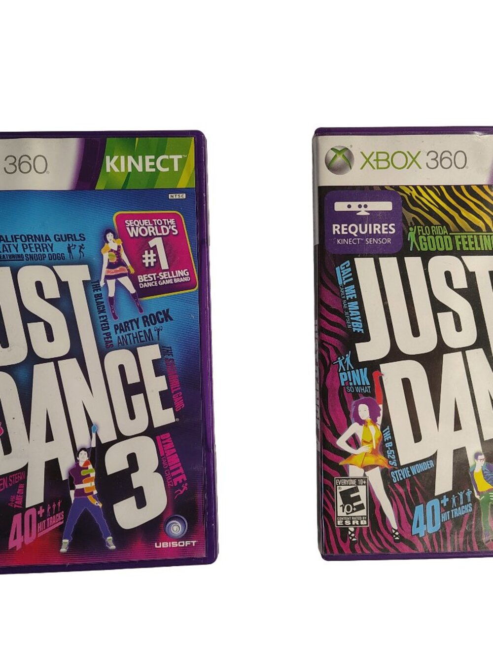 Xbox 360 Just Dance 3-4 Bundle Set